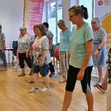 Erlebnistanz mit Waltraud Knickmann (kfd Holtwick)