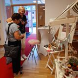 Candy-Bar mit Angelika Hoffmann und Kundin Regina Hemsing