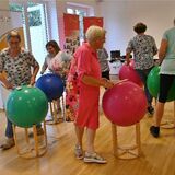 Pezziball-Workout mit Rita Heimann
